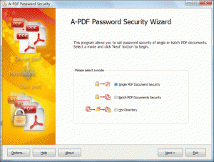 Download A-PDF Password Security