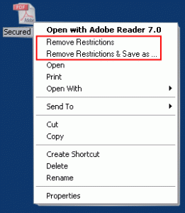 Download a pdf restriction remover