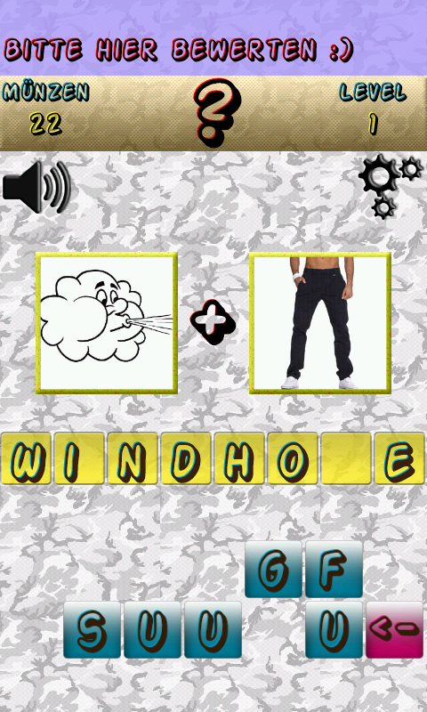 App: 2 Bilder 1 Wort: Bildkombo [Android]